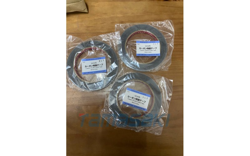 2025年二月份仓库到货！日本日新  电镜碳导电胶       7321 8mm 20m (2)
